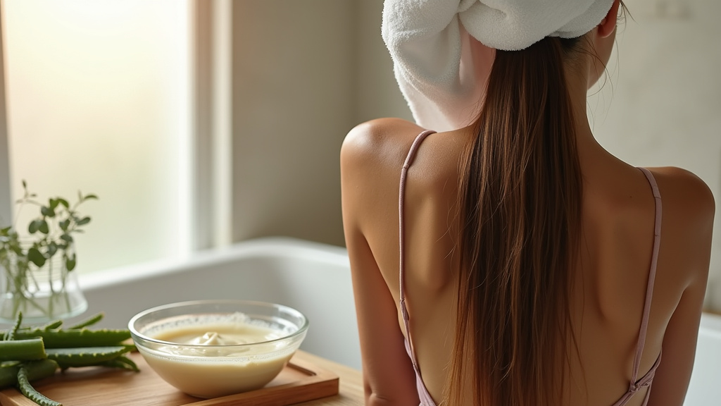 Différences entre masque capillaire et après-shampoing