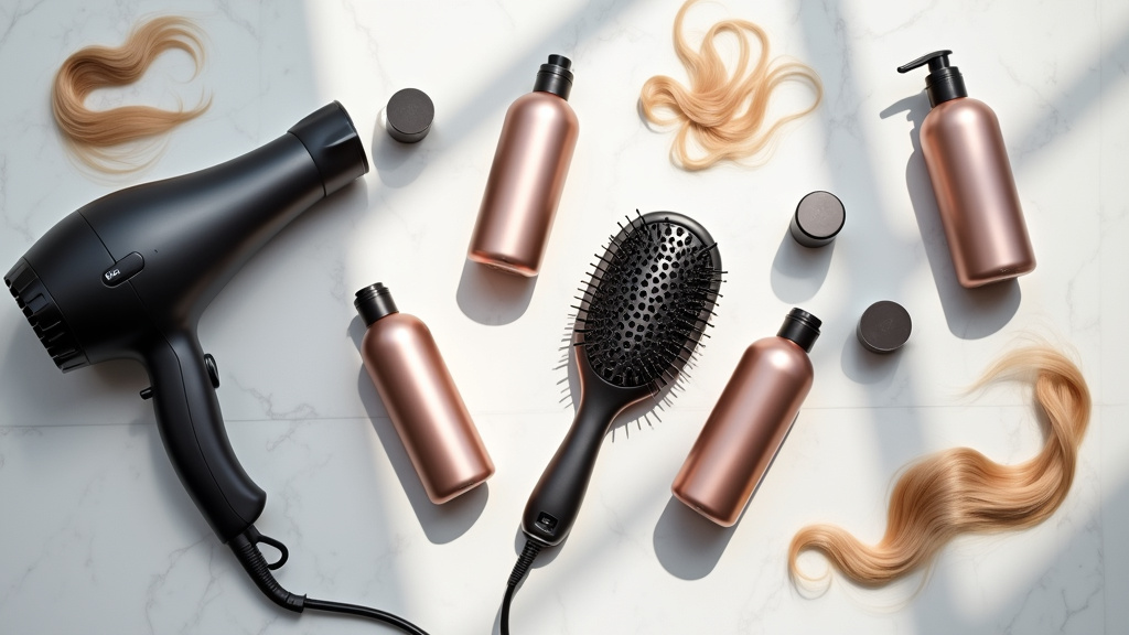 Ingrédients naturels dans des produits de coiffure professionnels