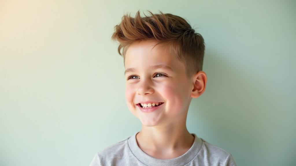 Exemple de coupe fade pour garçon 2026