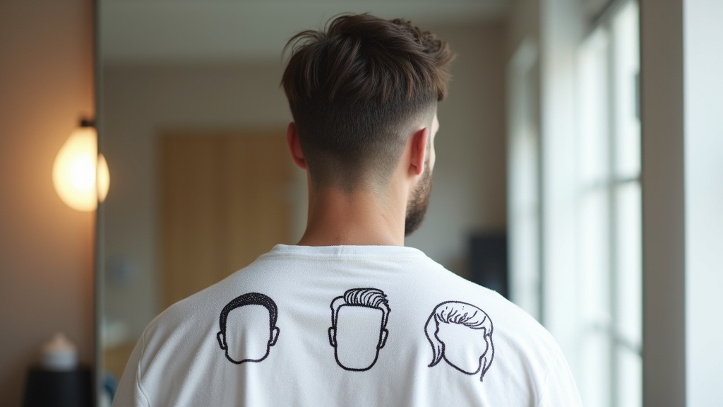 Différentes coiffures adaptées aux formes de visage masculines
