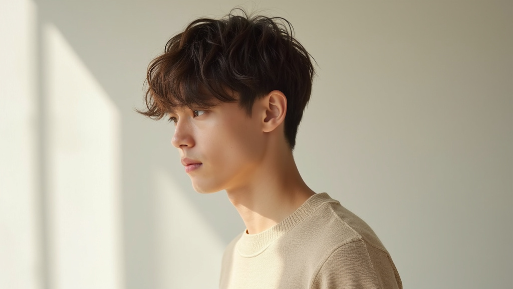 Exemple de mulet moderne chez un homme