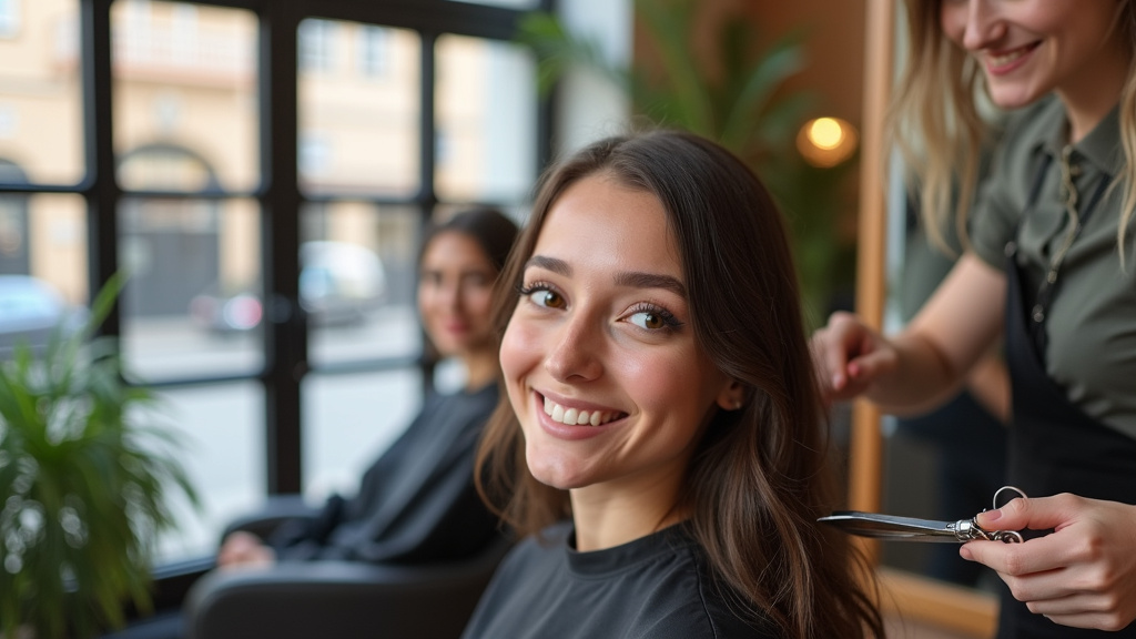 Produits de coiffure professionnels dans un salon de Strasbourg
