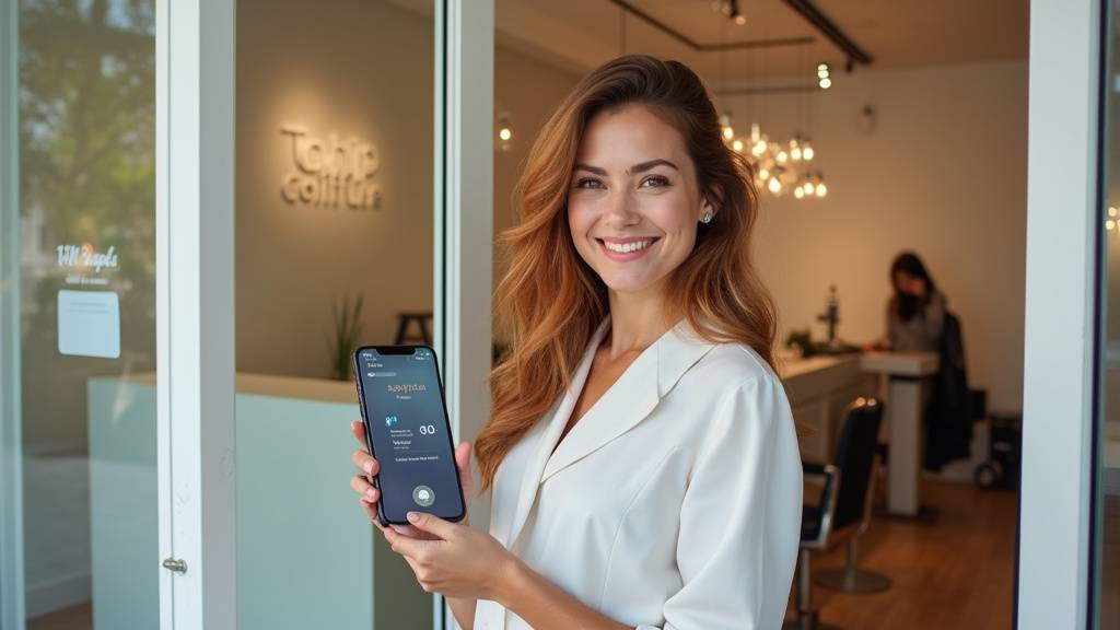 Système de file d'attente numérique chez Tchip Coiffure